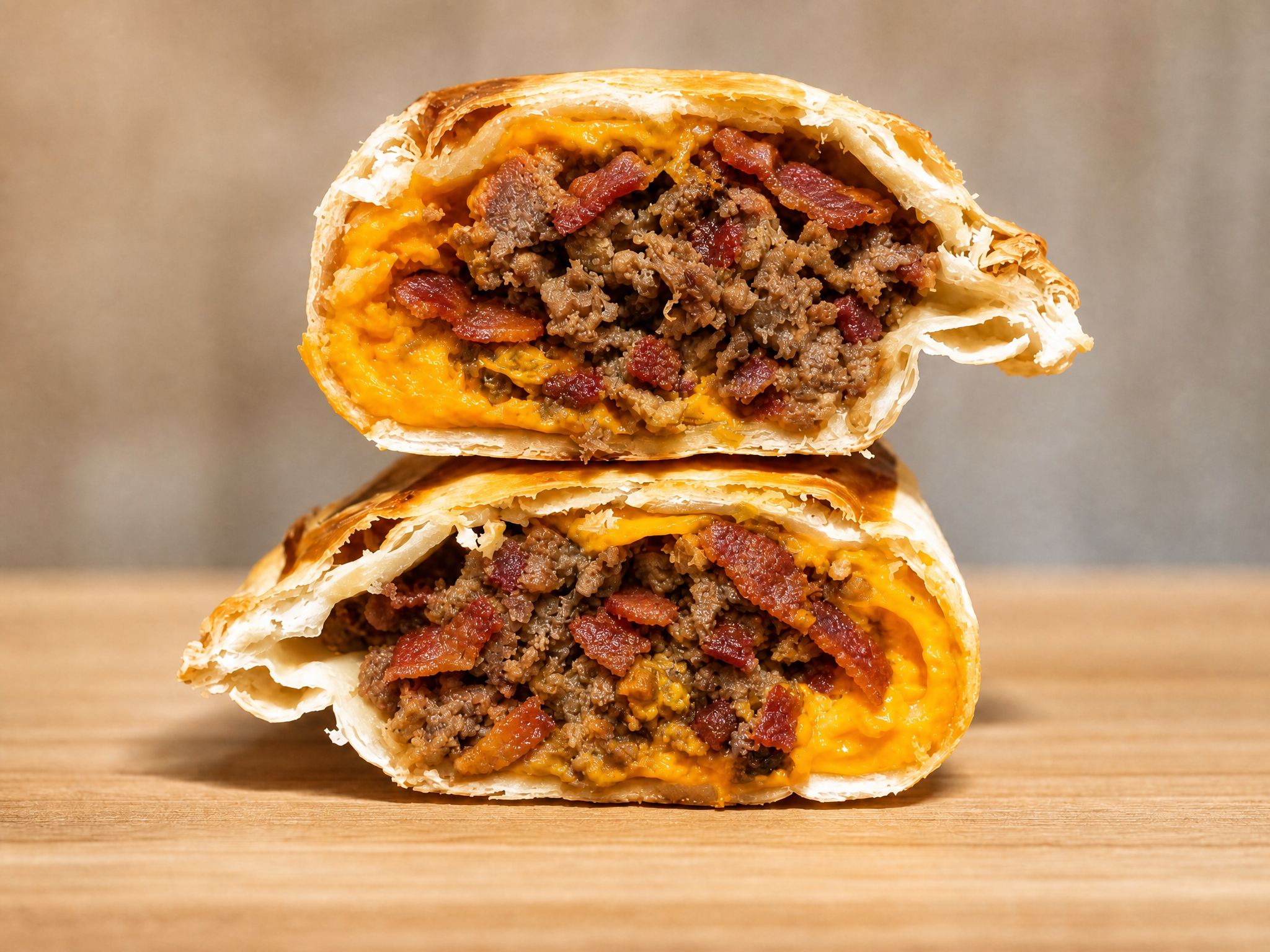 Empanada Bacon Cheeseburger